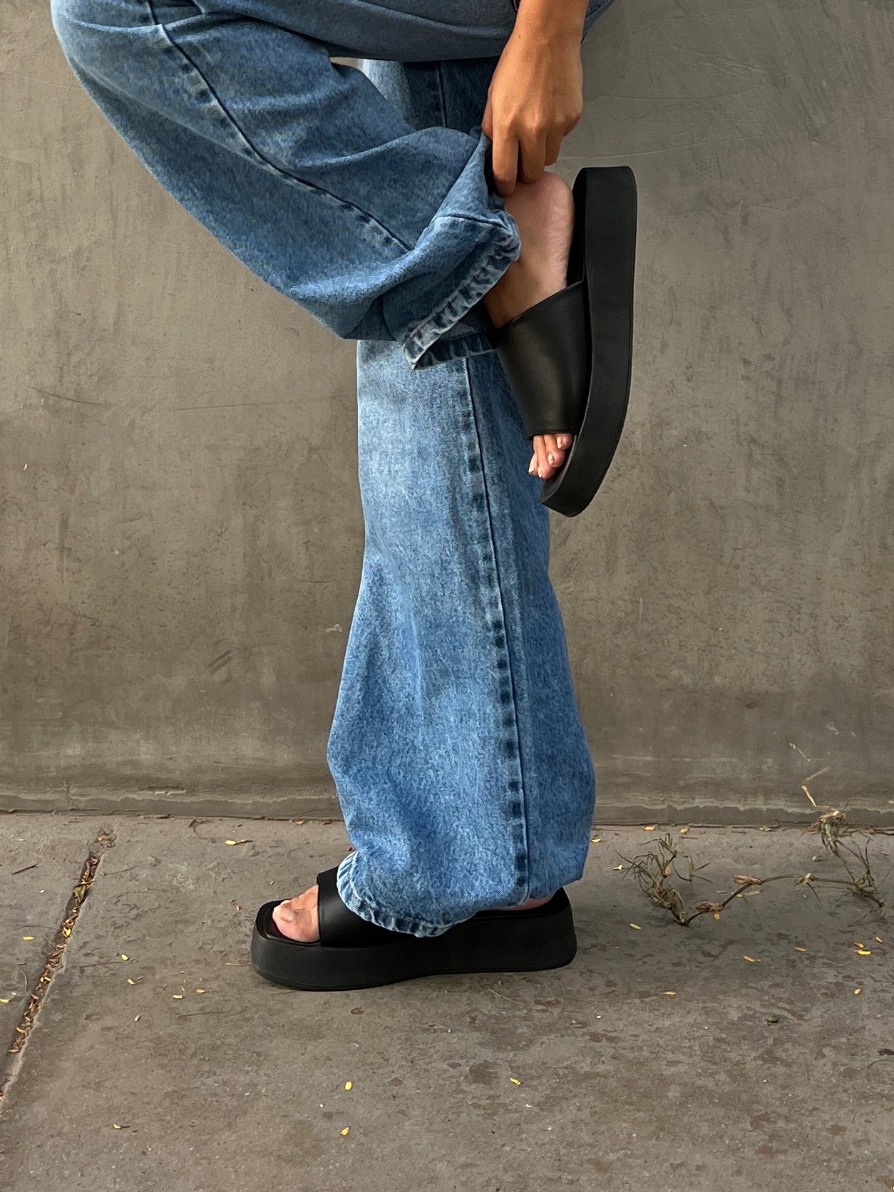 Sandalias Tania - Negro
