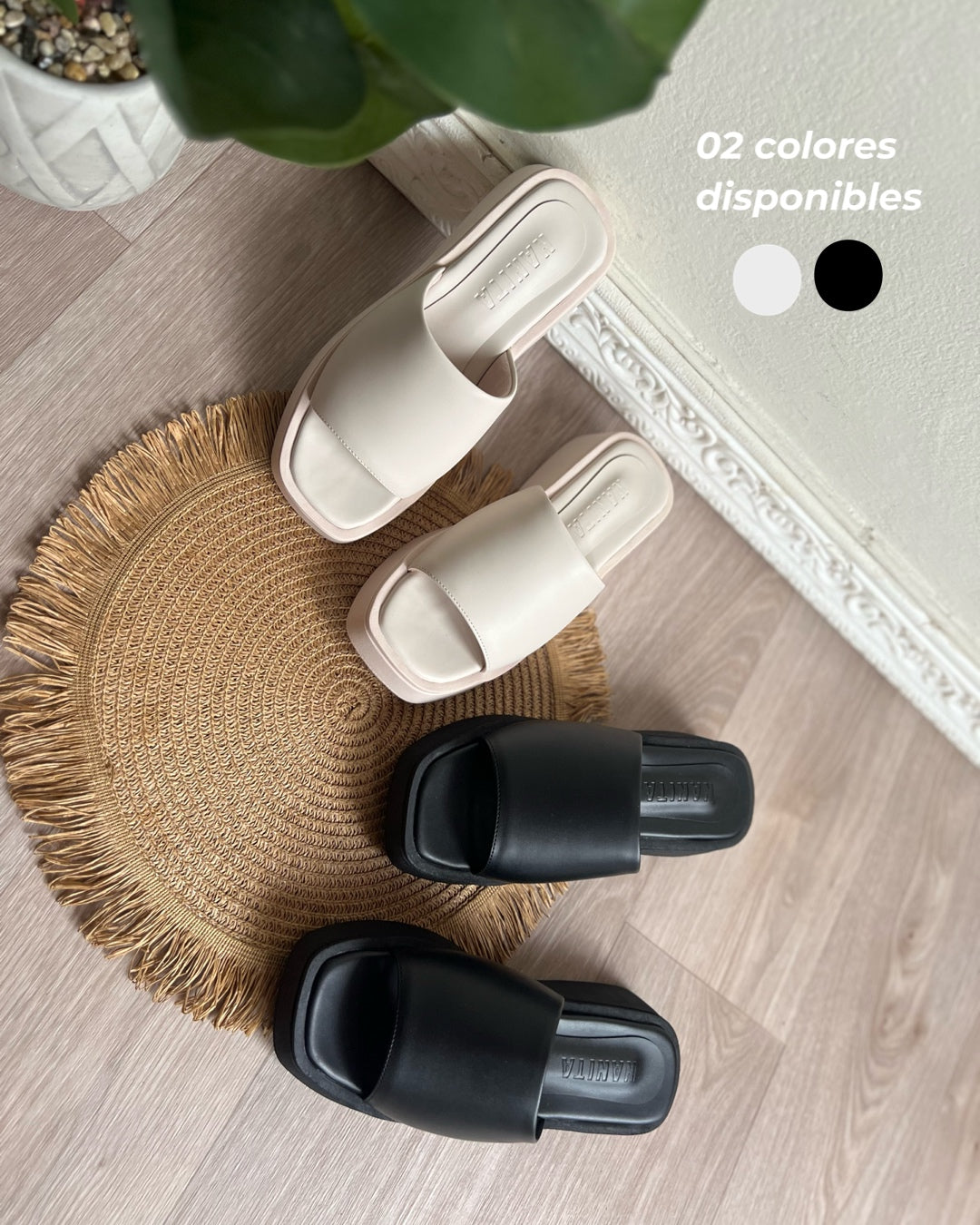 Sandalias Tania - Negro