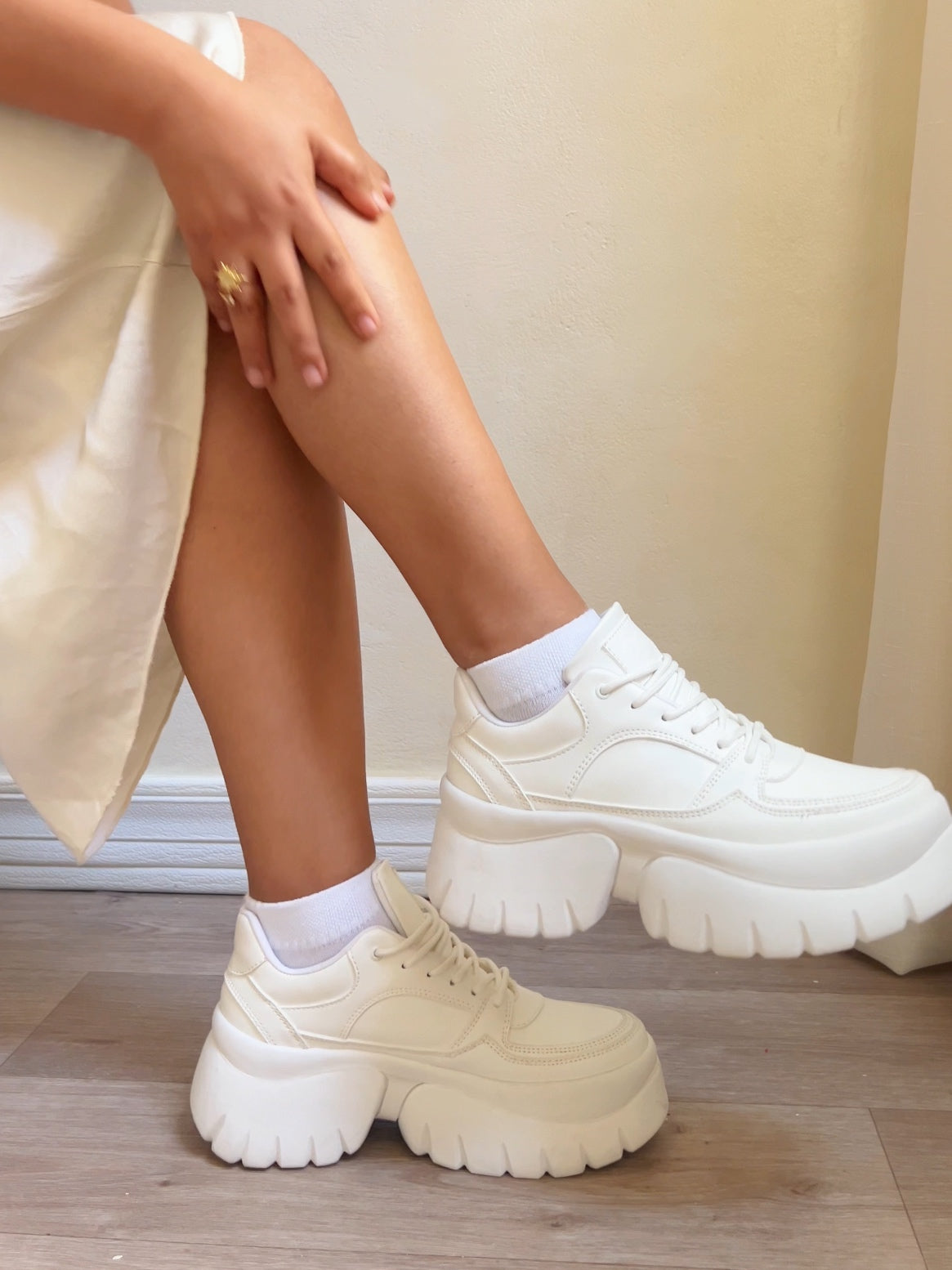 Zapatilla Blanca - Abbi