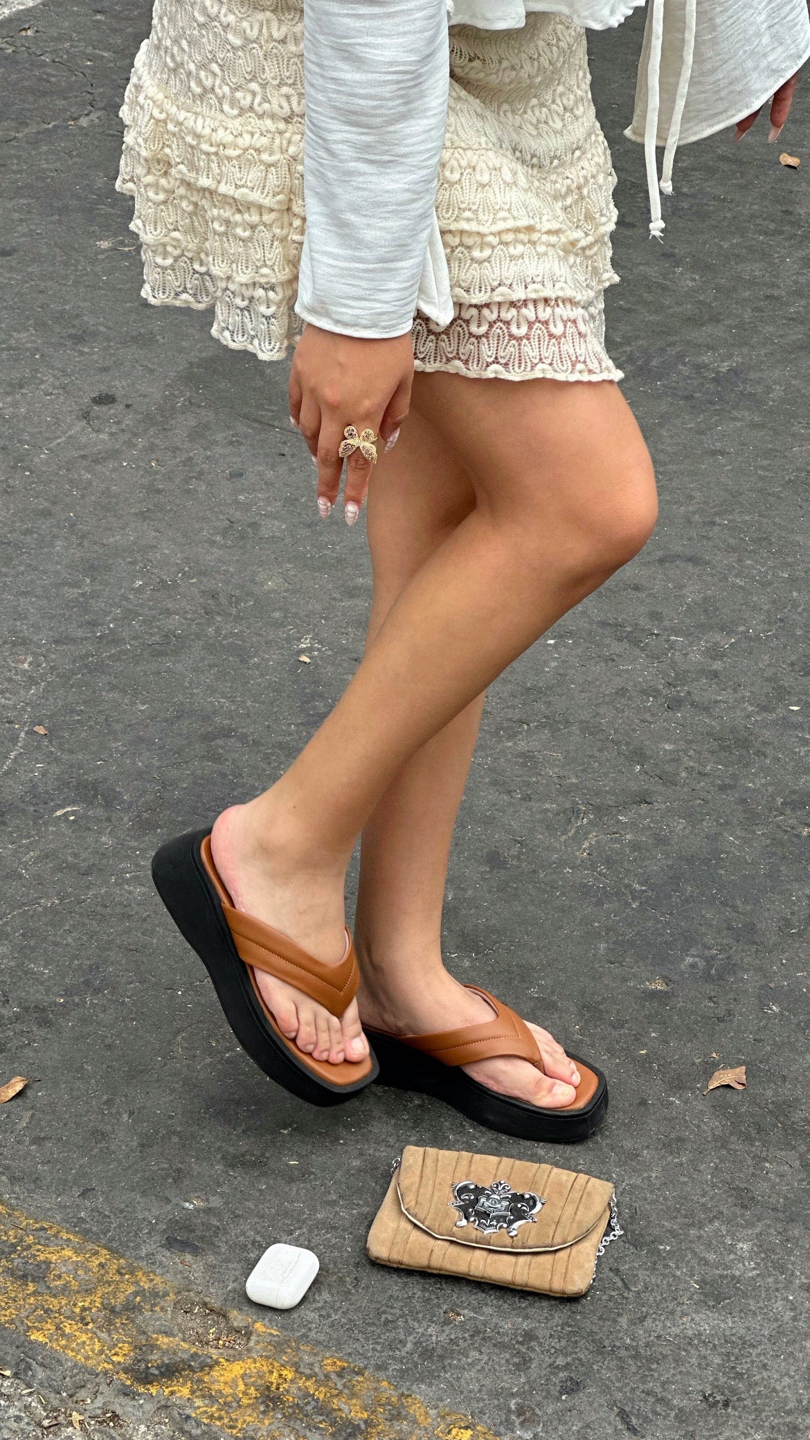 Sandalias Lola - Camel