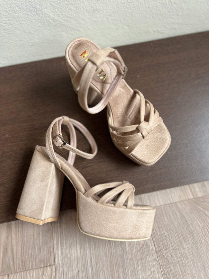 Tacones Beige - Stefi