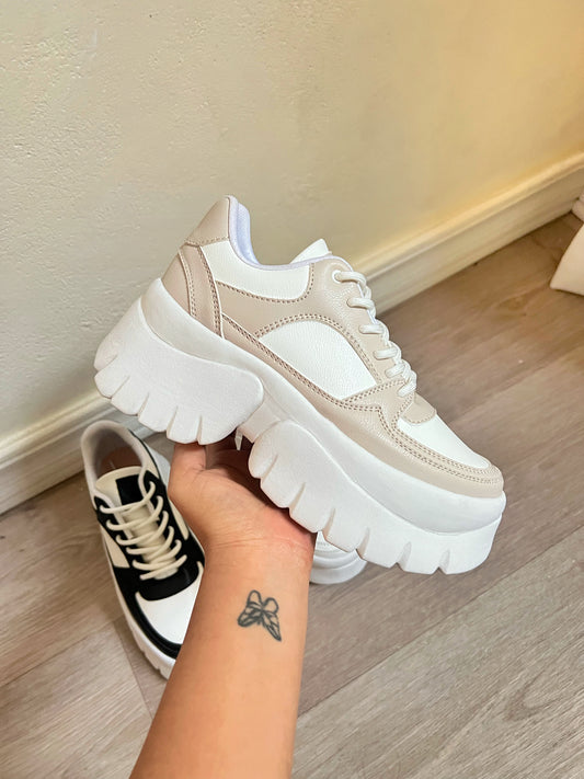 Zapatilla Beige - Abbi