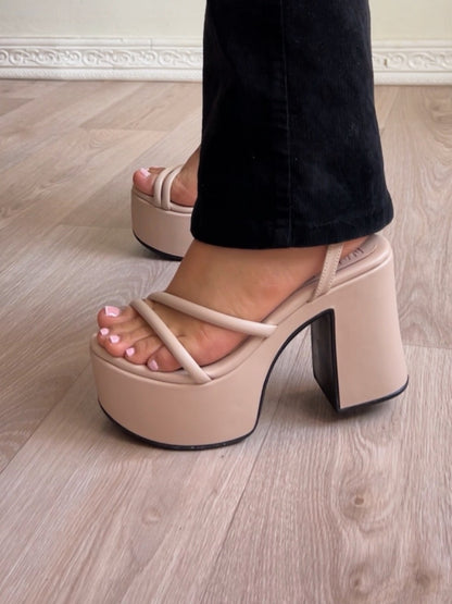 Tacones capuccino - Venus