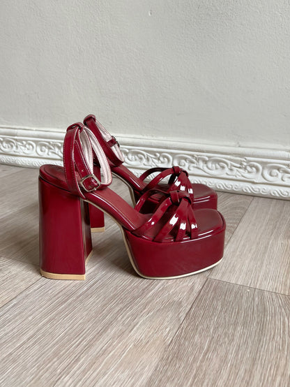 Tacones Borgoña - Stefi