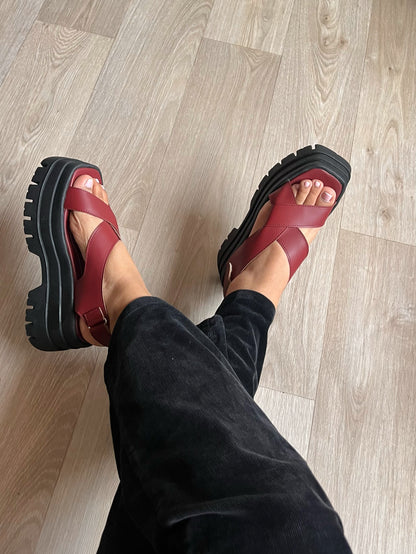 Sandalias vino - TROPIC