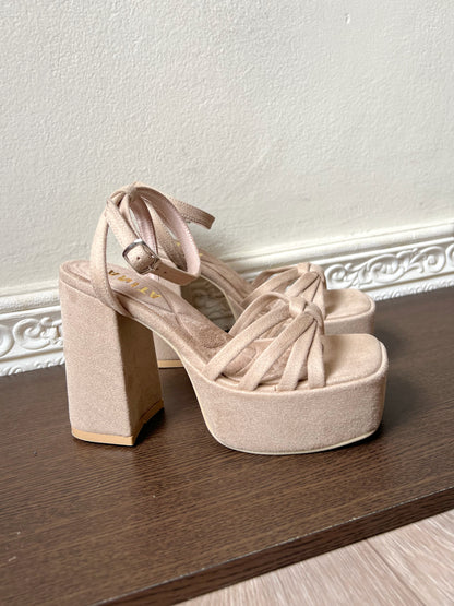 Tacones Beige - Stefi