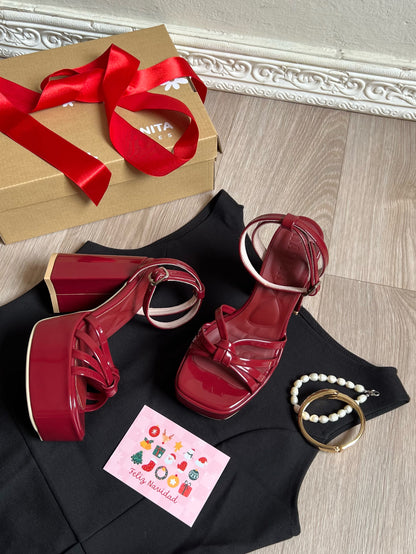 Tacones Borgoña - Stefi