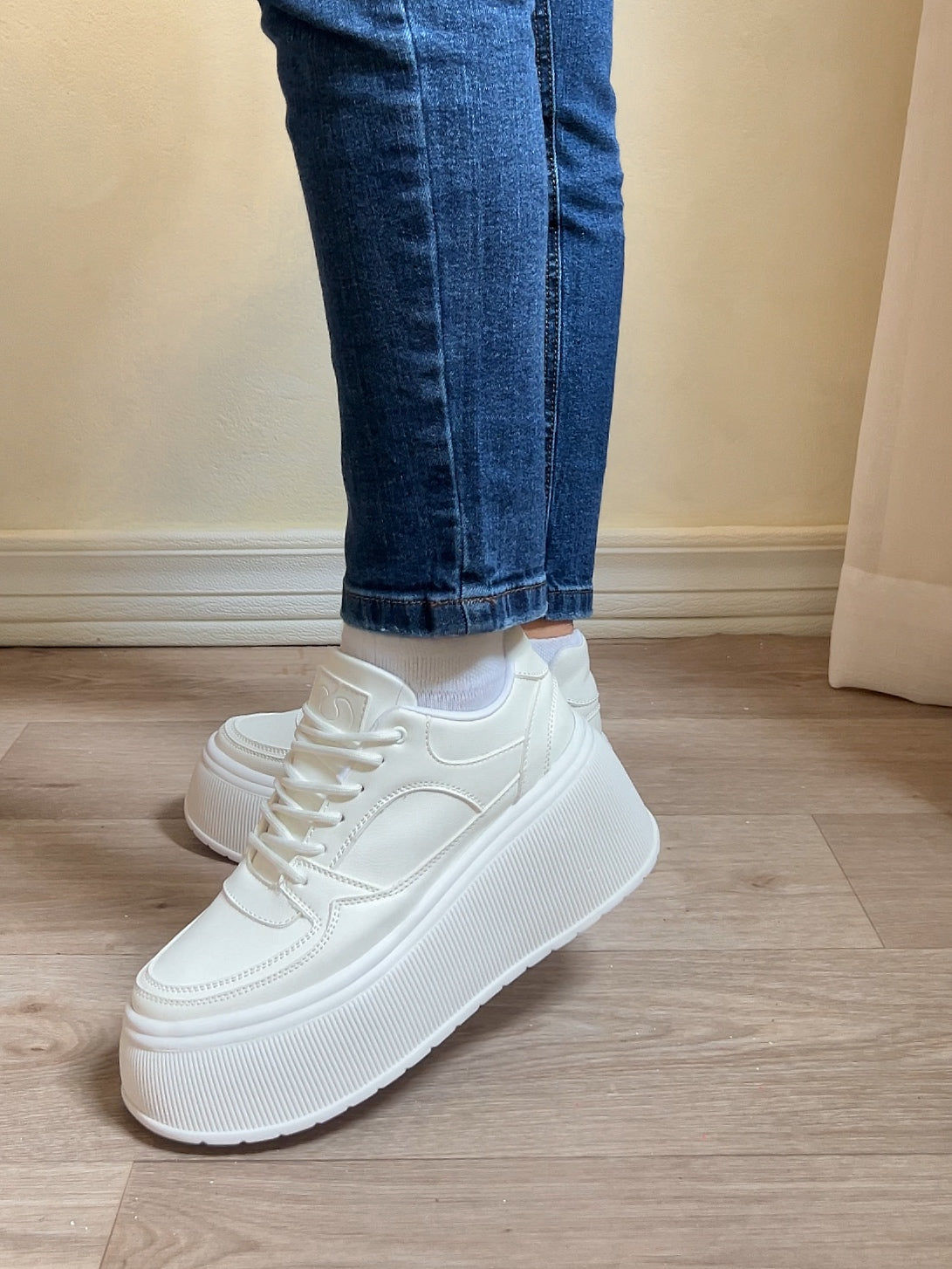 Zapatilla blanca - Megan