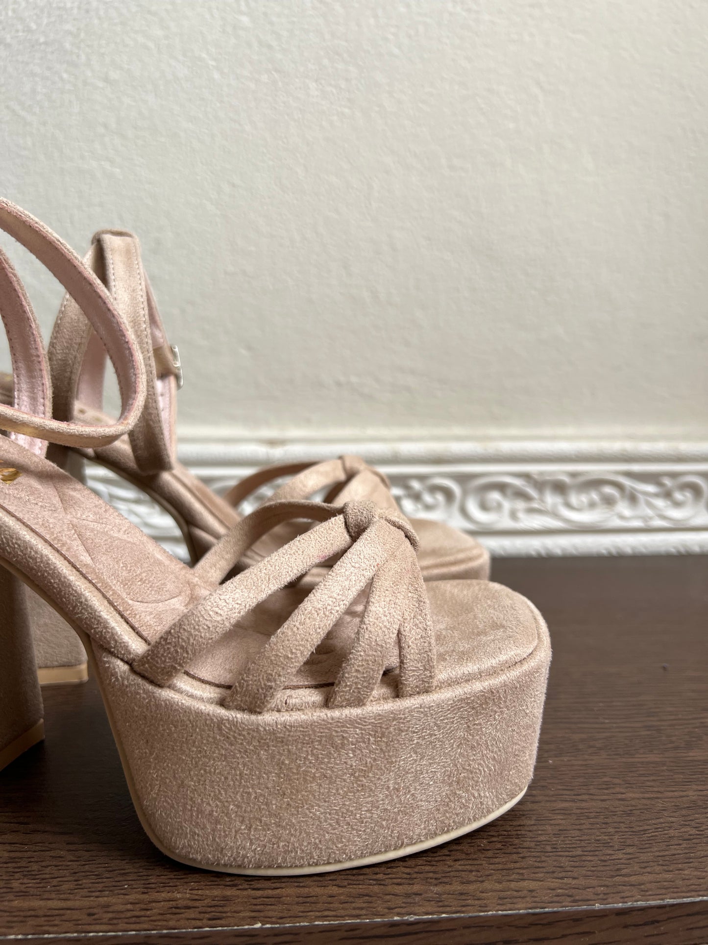 Tacón beige - Steffi