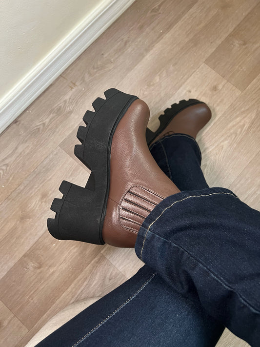 Botín chocolate - Chelsea