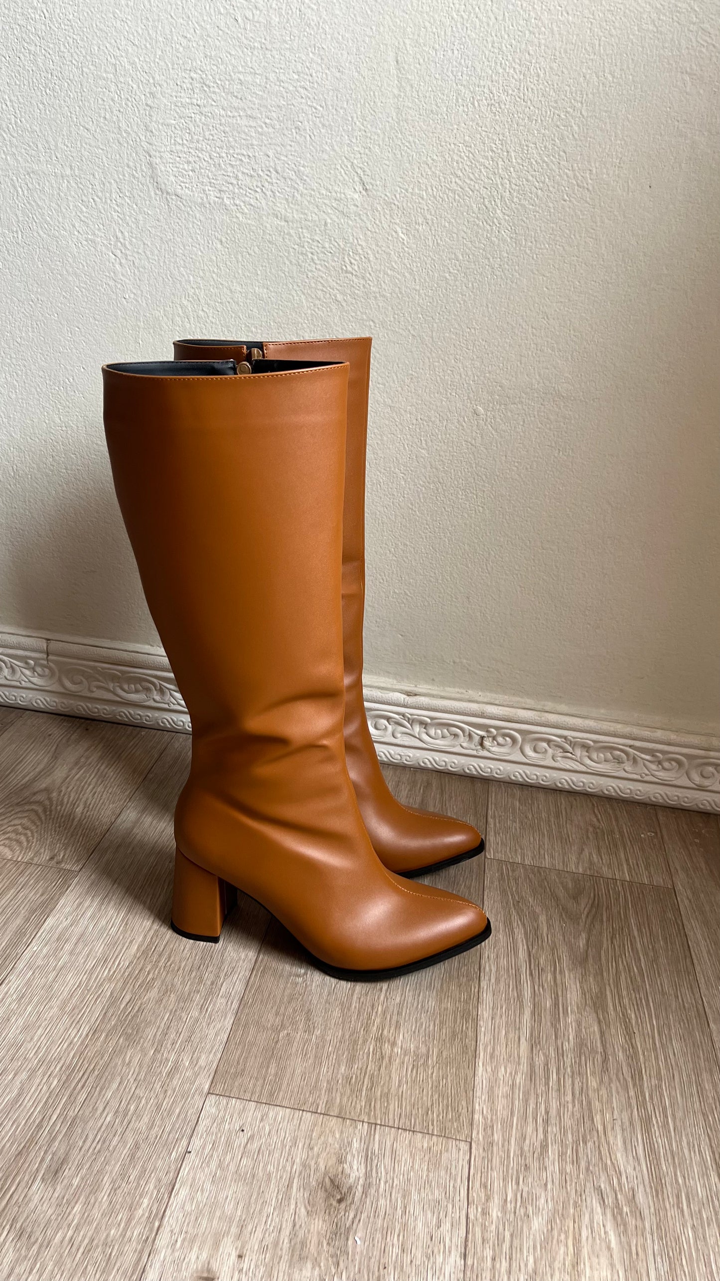 Bota caramelo - Zara